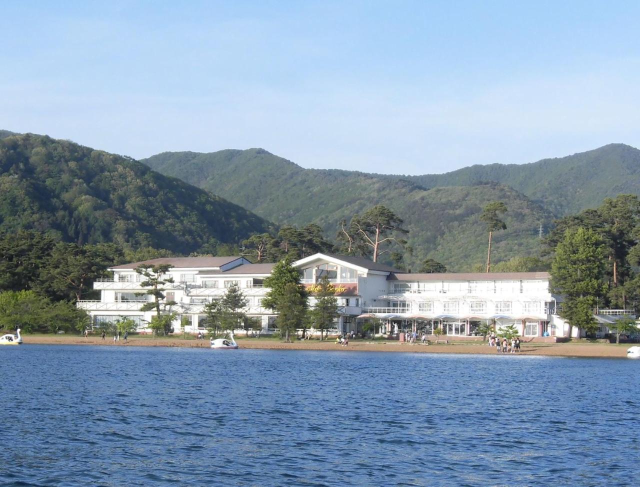 Lakeside Banko Hotel Inawashiro Esterno foto